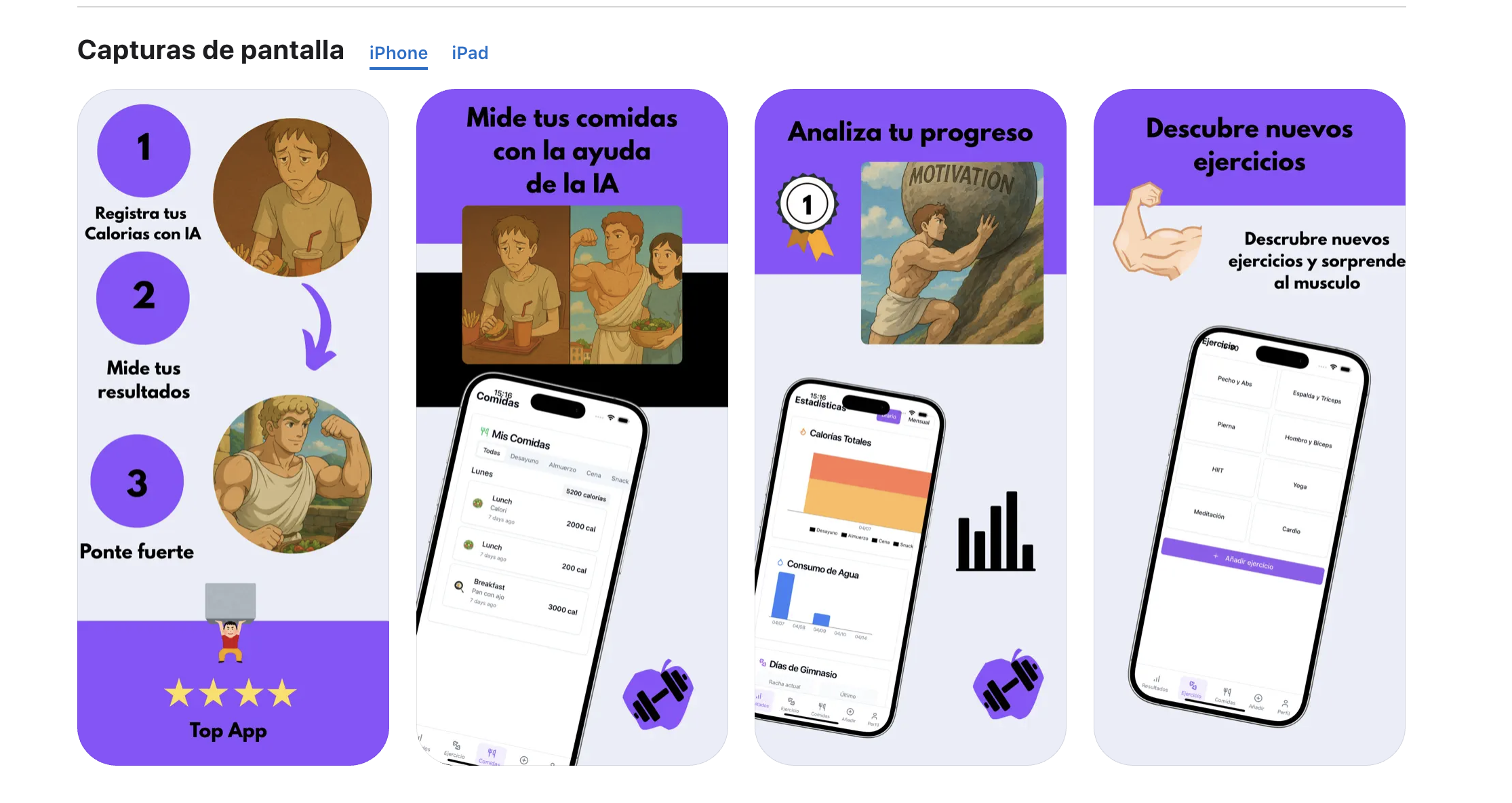 Barcelona Startup PonteFuerteAi landing page
